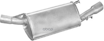 Глушитель Задн Часть Opel: Tigra 94-00 Polmostrow арт. 17.265