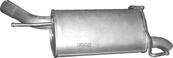 Глушитель Задн Часть Opel: Corsa C 1.7 Cdti Turbo Diesel Hatchback 06/03-07/06 Polmostrow арт. 17.544