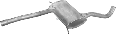 Глушитель Средн Часть Renault: Safrane Ii 96-00 Polmostrow арт. 21.284