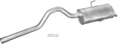 Глушитель Задн Часть Renault: Espace 2.2Dci 00-02 Polmostrow арт. 21.555