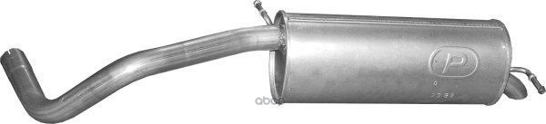 Глушитель Задн Часть Seat: Ibiza 1.6I / Skoda: Fabia / Vw: Polo Polmostrow арт. 23.89
