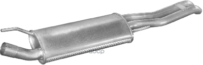 Глушитель Задн Часть Vw: Golf Iii 1.9Sdi/1.9Tdi Combi 94-99 Polmostrow арт. 30.107