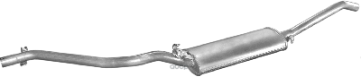 Глушитель Задн Часть Vw: Jetta Ii 84-92 Polmostrow арт. 30.12