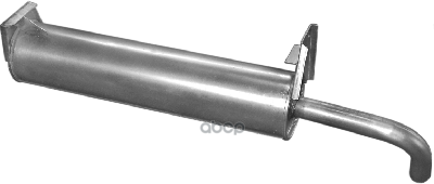 Глушитель Задн Часть Vw: Transporter Iii C Бортовой Платформой 81-87, Transporter Iii Автобус 81-87, Transporter Iii Фургон 8...