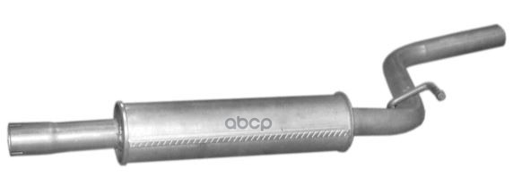 Глушитель Средн Часть Vw: Caddy Iii 1.6 04- Polmostrow арт. 30.610