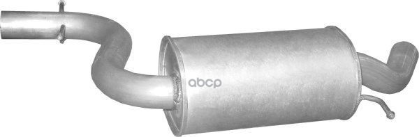 Глушитель Средн Часть Vw: Golf V 3.2 05-08 Polmostrow арт. 30.612