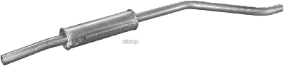 Глушитель Задн Часть Vw Amarok 2.0D 10- Polmostrow арт. 30.63