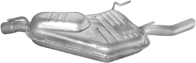 Глушитель Задн Часть Saab: 9-5 2.2Tid 02-, 3.0Tid 01- Polmostrow арт. 48.05
