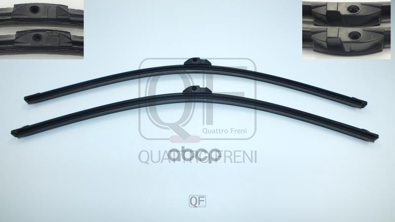 Щетка стеклоочистителя fr комплект QUATTRO FRENI арт. qf21n00006