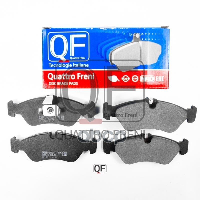 Колодки тормозные дисковые задние к-т QUATTRO FRENI арт. qf501200