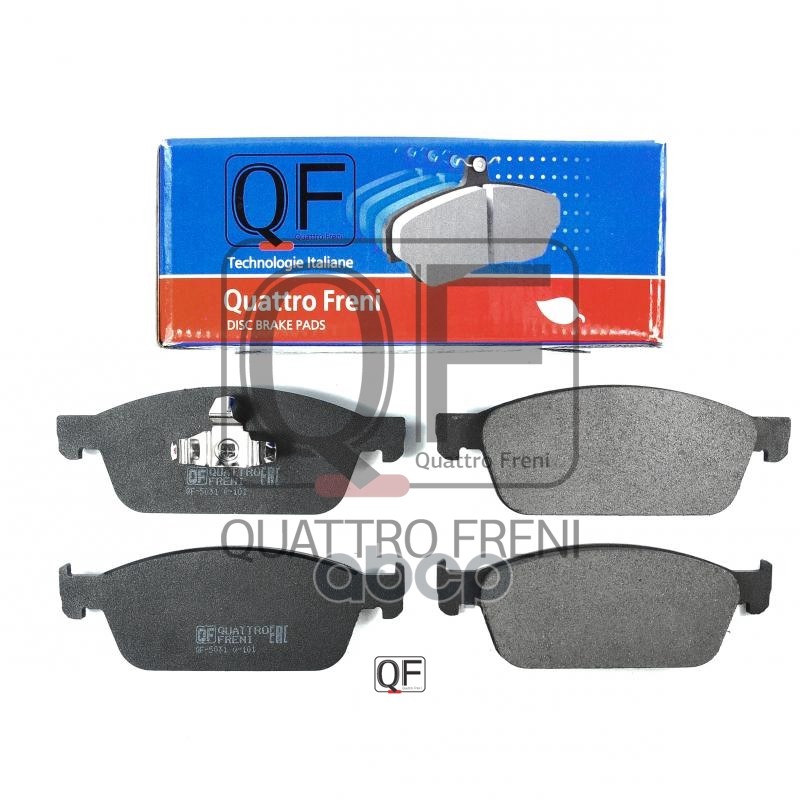 Колодки тормозные дисковые передние к-т QUATTRO FRENI арт. qf503100