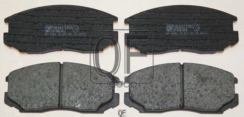 Колодки Тормозные Дисковые К-Т QUATTRO FRENI арт. qf58100