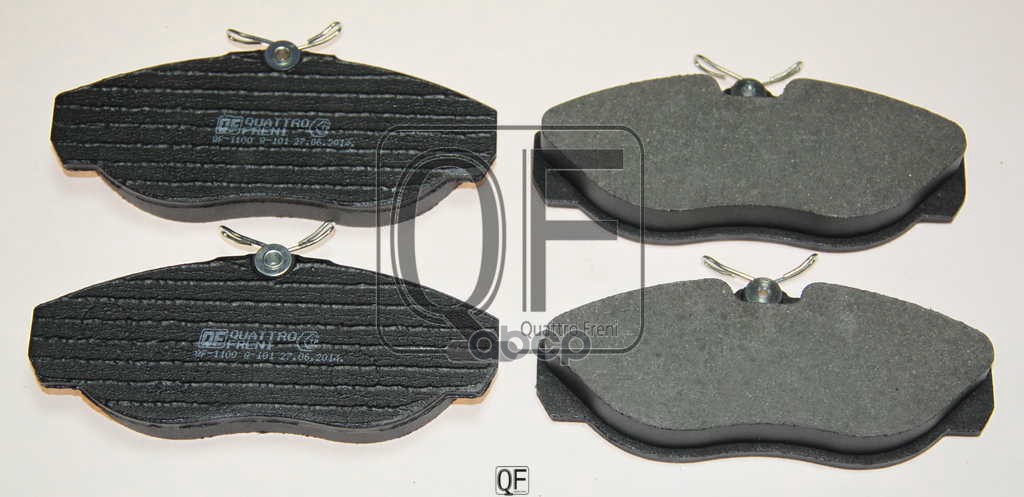 Колодки тормозные дисковые к-т QUATTRO FRENI арт. qf60000