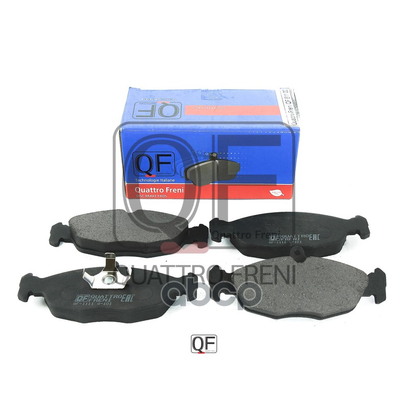 Колодки тормозные дисковые к-т QUATTRO FRENI арт. qf61100