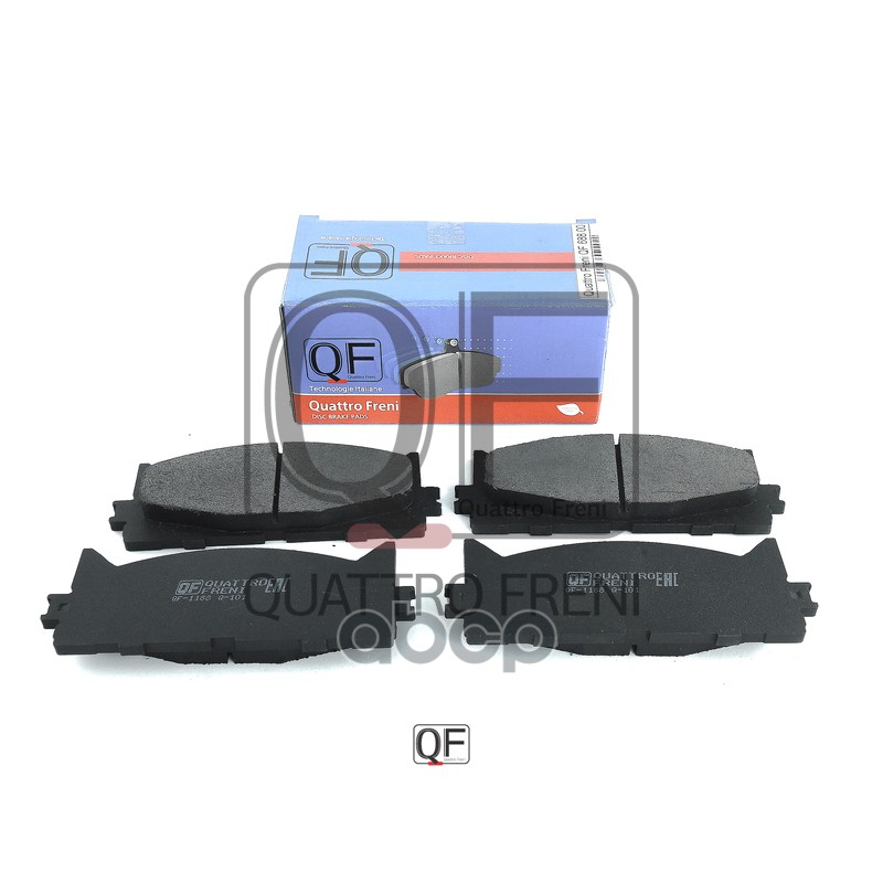 Колодки тормозные дисковые к-т QUATTRO FRENI арт. qf68800