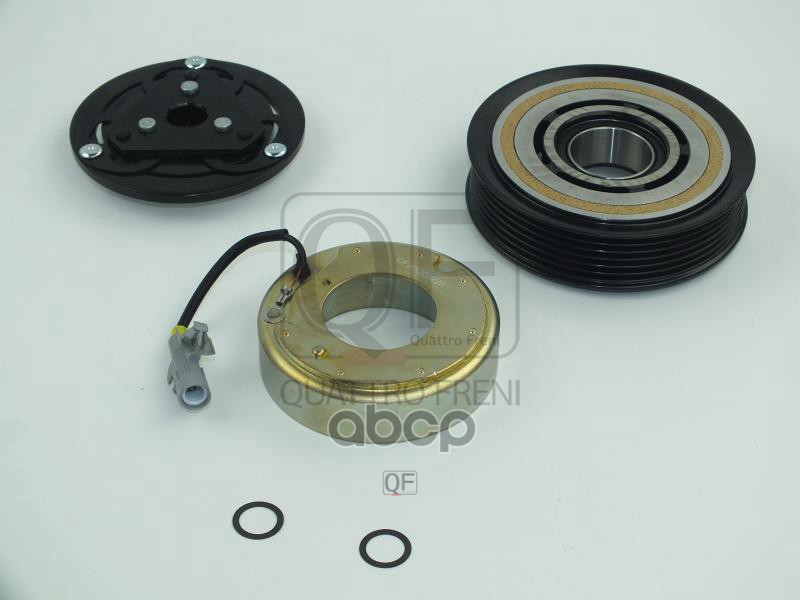 Муфта компрессора кондиционера в сборе QUATTRO FRENI арт. qf80q00229