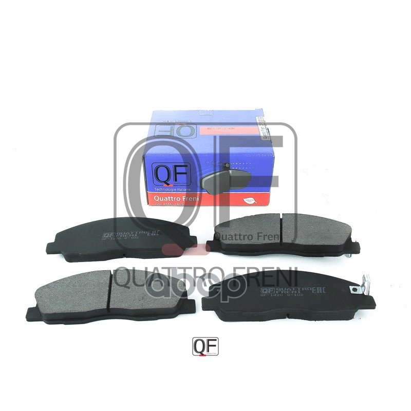 Колодки Тормозные Дисковые Передние К-Т С Мех. Датчиком Износа Газ Газель  Next QUATTRO FRENI арт. qf82002