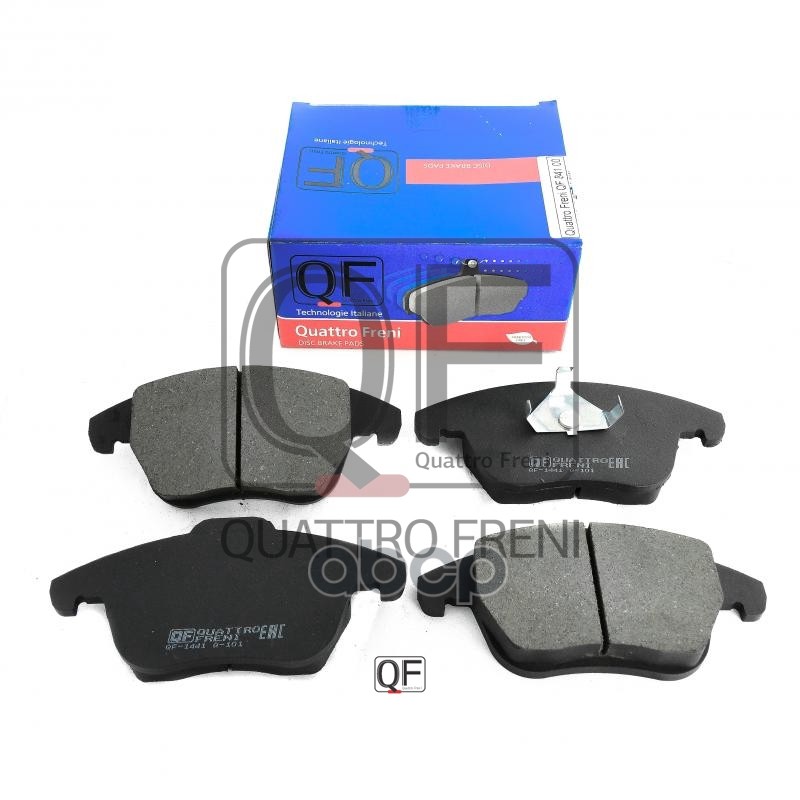 Колодки тормозные дисковые к-т QUATTRO FRENI арт. qf84100