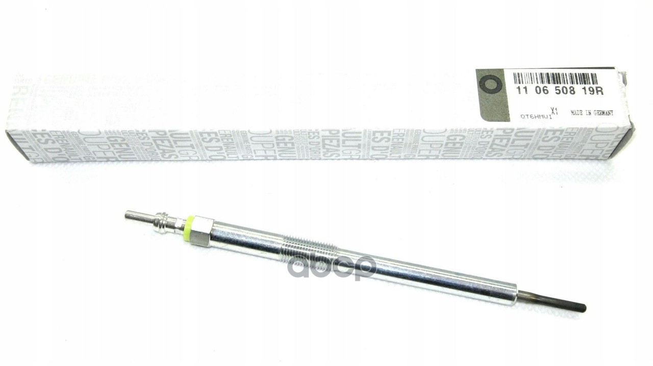 Свеча накаливания (ДИЗЕЛЬ) RENAULT 110650819R RENAULT арт. 1106 508 19R