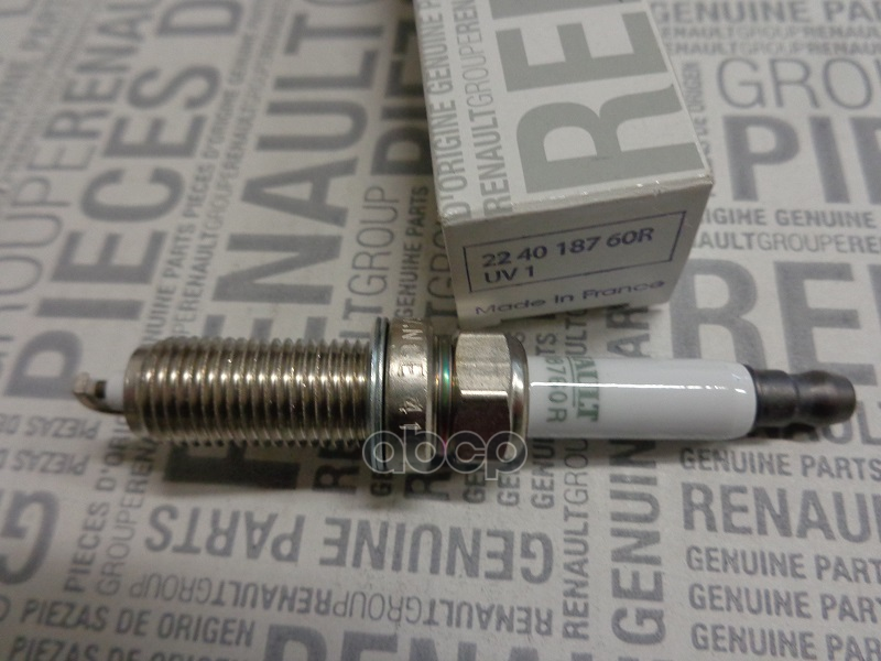 Свеча зажигания RENAULT 2240 187 60R RENAULT Logan 2240 187 60R RENAULT арт. 2240 187 60R