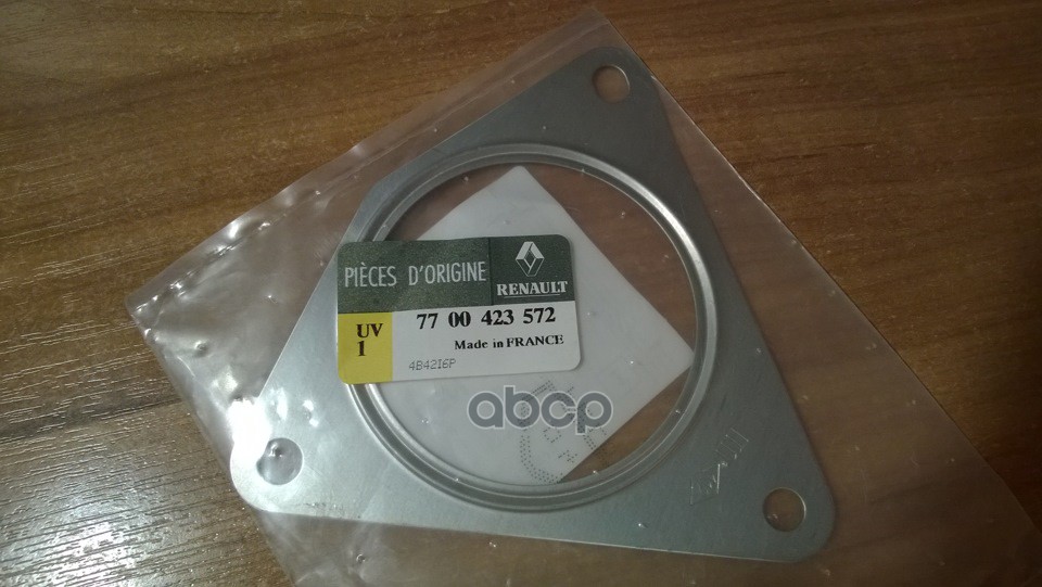 Прокладка Приемной Трубы Renault: Laguna, Megane 1.4/1.6 RENAULT арт. 7700423572