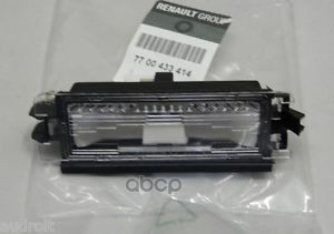 Фонарь освещения номерного знака RENAULT Logan RENAULT 7700 433 414 RENAULT арт. 7700 433 414