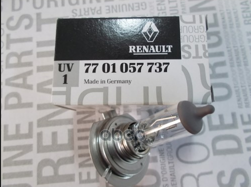 Галогенная Лампа RENAULT арт. 7701057737