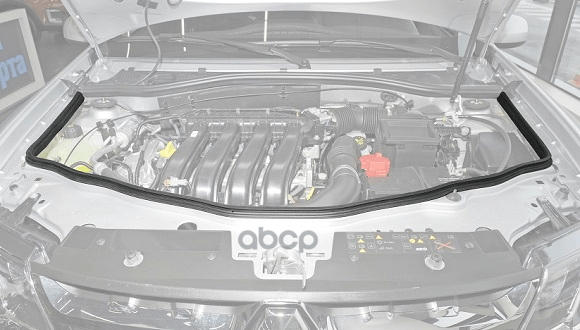 Уплотнитель Капота RENAULT арт. 7711821798