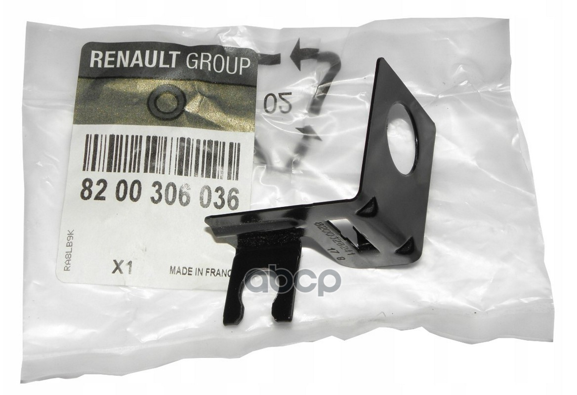 Крепление датчика абс RENAULT 8200 306 036 RENAULT арт. 8200 306 036