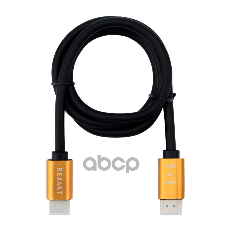 Кабель Hdmi - Hdmi 2.0 Длина 1 Метр (Gold) Rexant 17-6102 REXANT арт. 17-6102