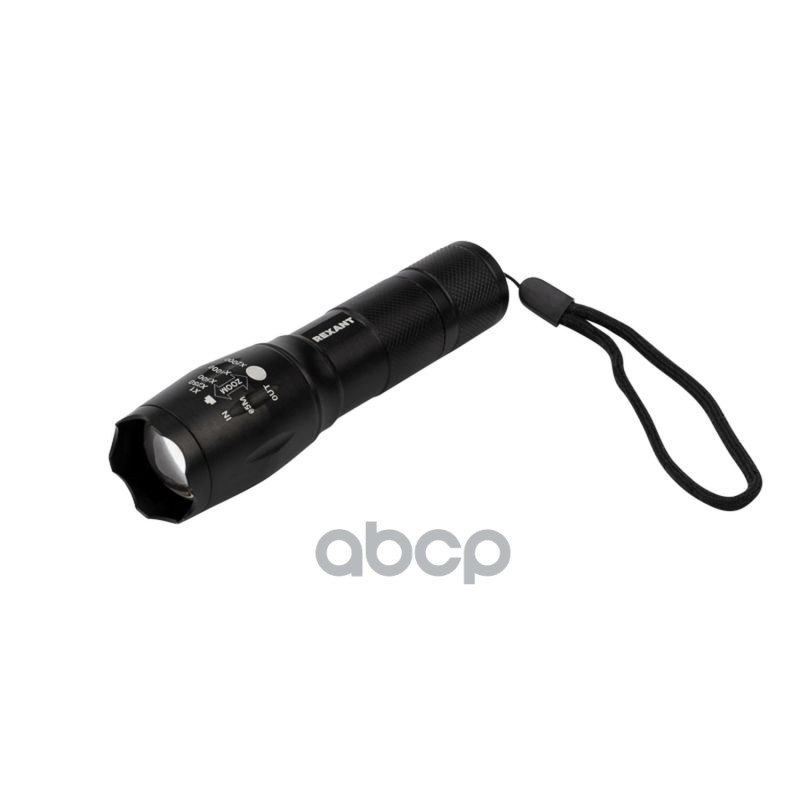Фонарь Ручной Сверхъяркий 5 Вт, Регулируемый Фокус, Алюминий, 3Xааа REXANT арт. 75-718