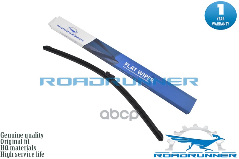 Щетка Стеклоочистителя Бескаркасная 500 Мм Roadrunner Rr-500-F-Q ROADRUNNER арт. RR-500-F-Q