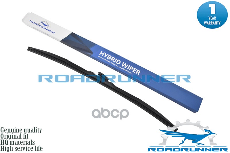 Щетка Стеклоочистителя Гибридная 600 Мм ROADRUNNER арт. RR600FJH