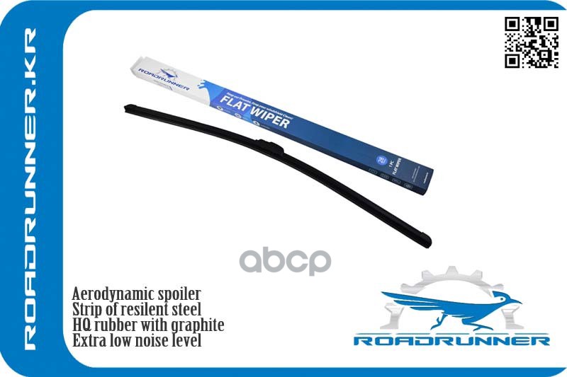 Щетка Стеклоочистителя 700 Мм Бескаркасная 1 Шт Roadrunner Wiper Blade Rr700f ROADRUNNER арт. RR-700-F