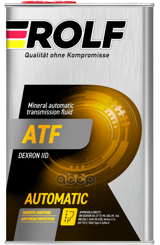 Масло трансмиссионное ROLF ATF II минеральное 1л 322240 ROLF арт. 322240