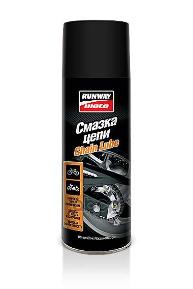 Смазка Цепи 500 Мл Аэрозоль Runway Rw8000 RUNWAY арт. RW8000