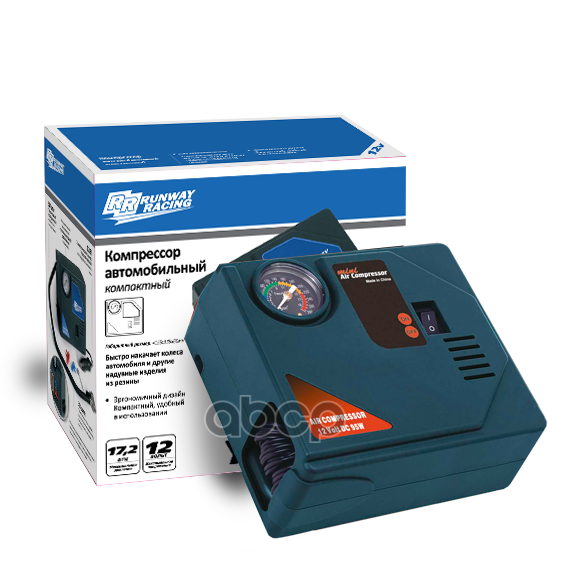 Компрессор Автомобильный 12В Yc2117 RUNWAY арт. yc2117