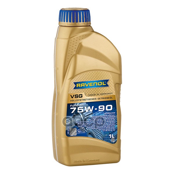 Масло трансмиссионное синтетическое VSG 75W90 GL-4/5 1л Ravenol арт. 1221101001