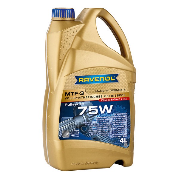 Масло трансмиссионное MTF -3 SAE 75W (4л) Ravenol арт. 4014835719897