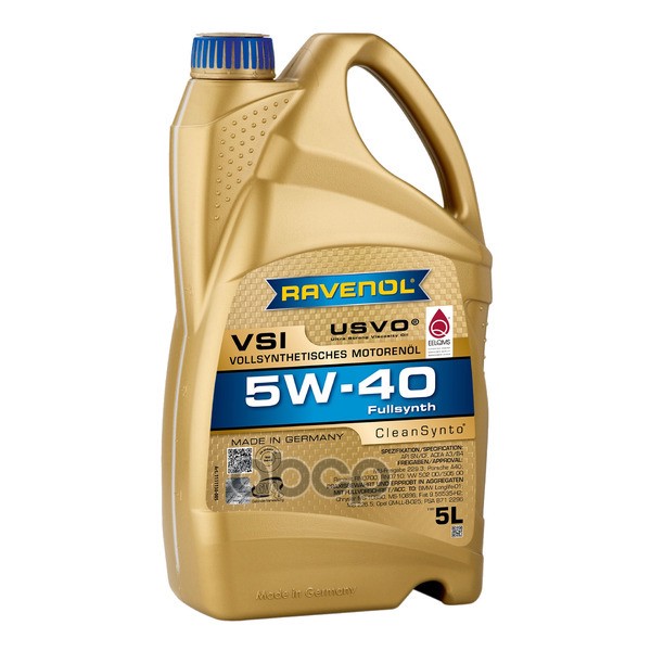 Ravenol Масло моторное VSI SAE 5W-40 (5л)