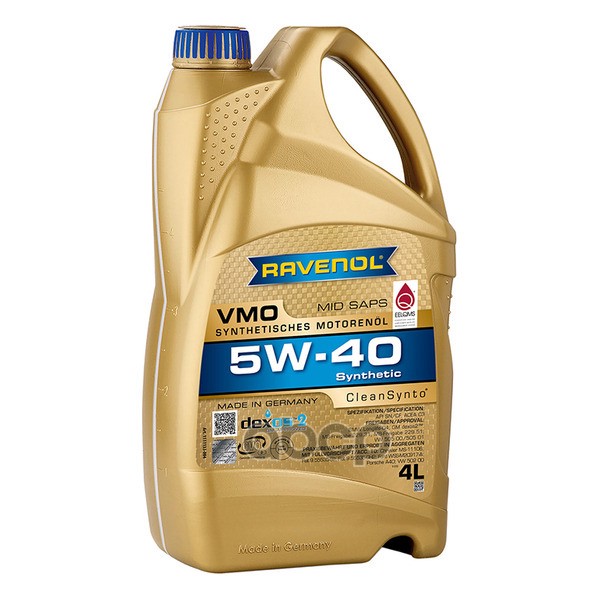 Ravenol Масло моторное VMO SAE 5W-40 (4л)