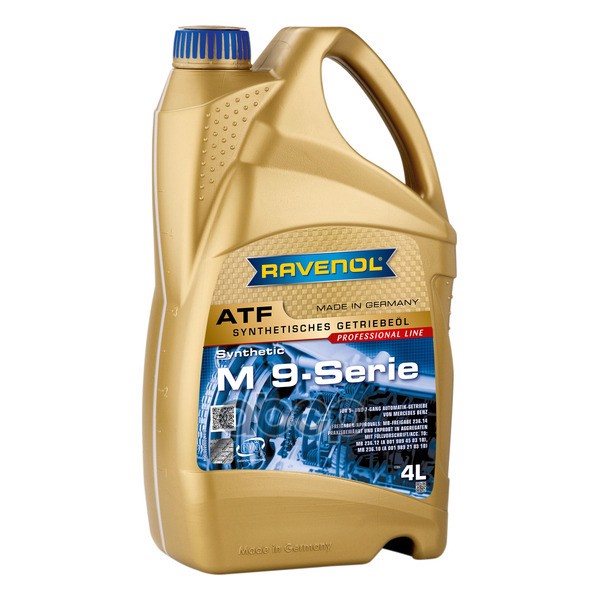 Трансмиссионное масло RAVENOL ATF M 9-Serie 4л (121110800401999) 4014835732490 Ravenol арт. 4014835732490