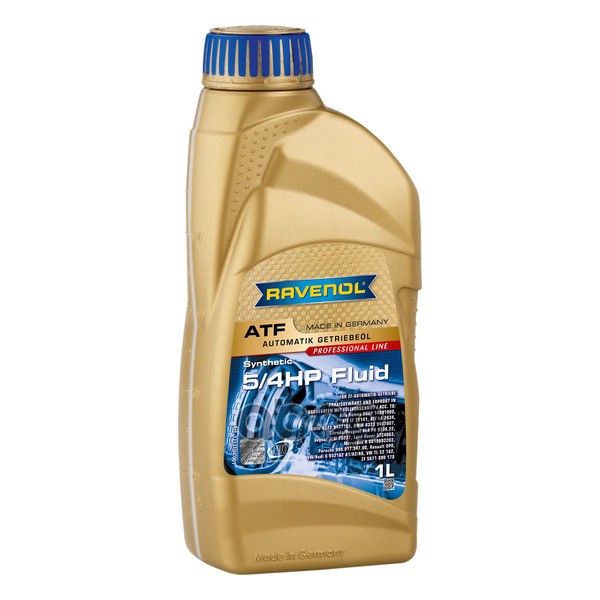 Масло трансмиссионное синтетическое ATF 5/4 HP 1л Ravenol арт. 4014835733213