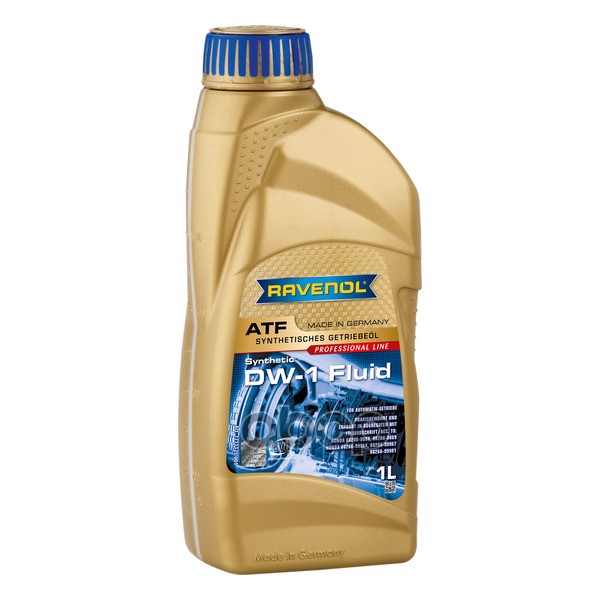 Масло трансмиссионное ATF DW-1 Fluid (1 л) Ravenol арт. 4014835741812