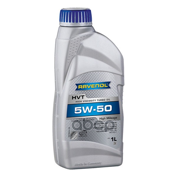 Ravenol Масло моторное HVT High Viscosity Turbo Oil SAE 5W-50 (1л)