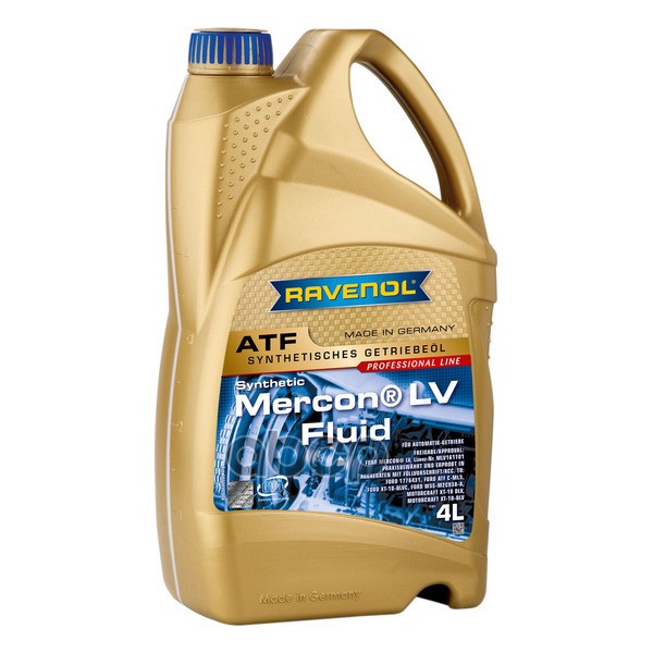 Масло трансмиссионное ATF Mercon LV (4л) Ravenol арт. 4014835842199