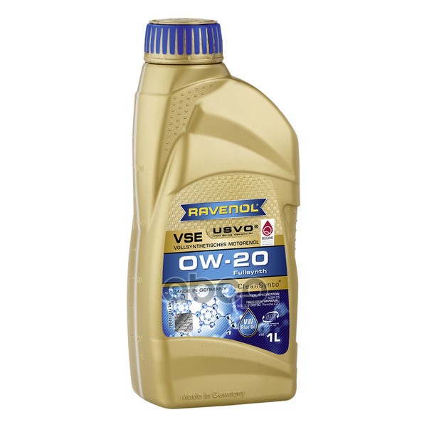 Масло моторное VSE SAE 0W-20 (1л) Ravenol арт. 4014835862036