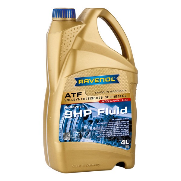 Масло трансмиссионное ATF 9 HP Fluid (4л) Ravenol арт. 4014835873308