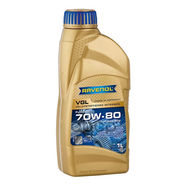 Трансмиссионное масло RAVENOL VGL 70W-80 1л (122111200101999) 4014835883147 Ravenol арт. 4014835883147