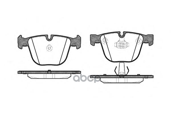 Колодки Торм.зад. 0892.00 Remsa арт. 0892.00